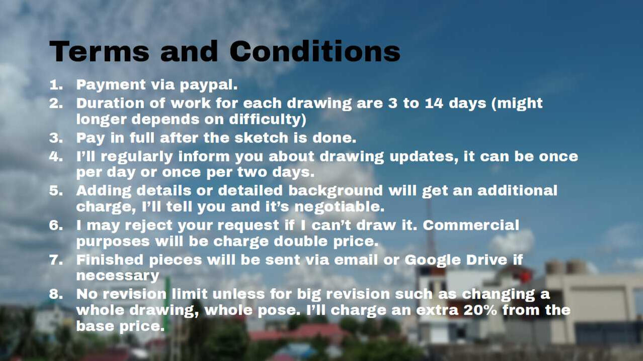 Terms and Conditions (English)